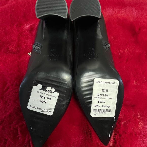 Mark fisher pointed toe , chunky heel, ankle boot style shoes size5.5 - Picture 4 of 5